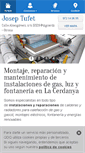 Mobile Screenshot of joseptufetinstalacions.com